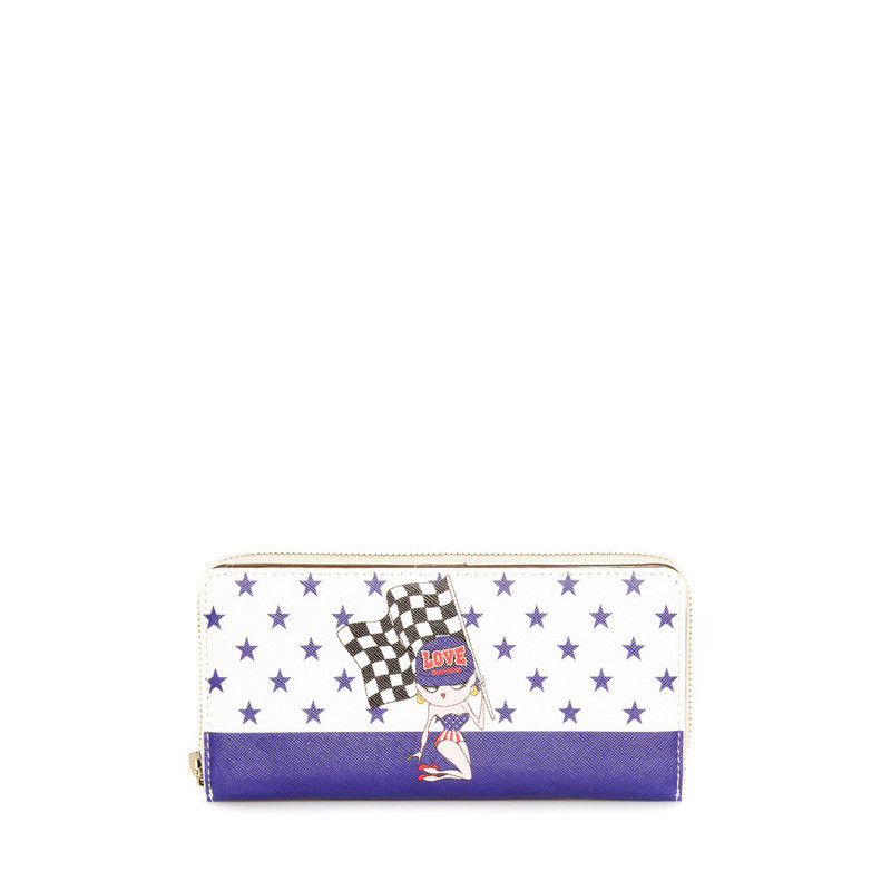 Wallet Moschino Love purple