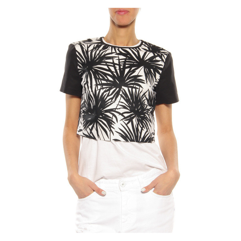 T-Shirt Michael Kors black-white