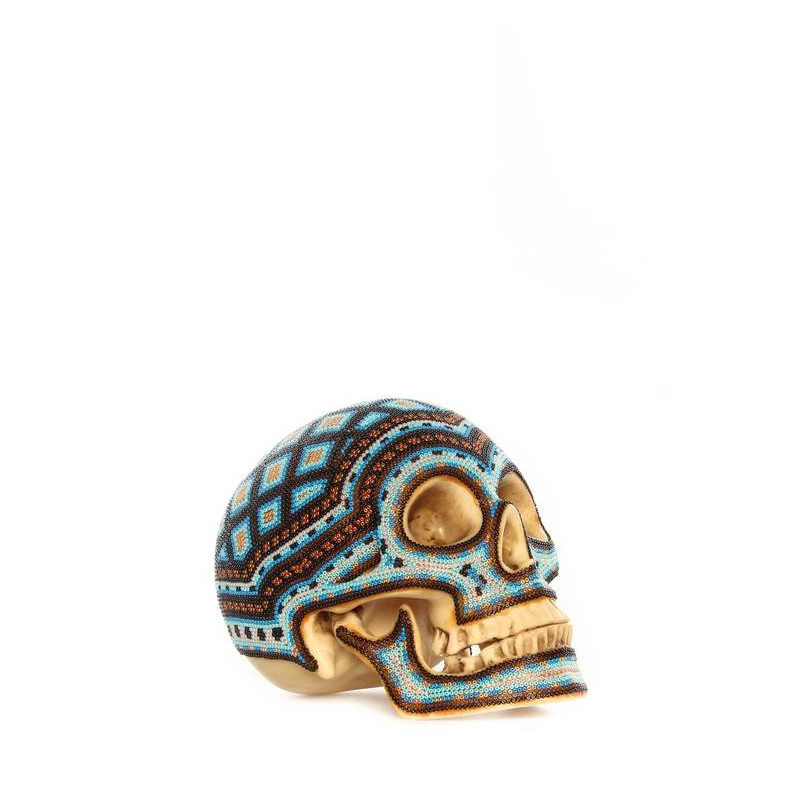 Our exQuisite Corpse - Skull “Geometr Blu”