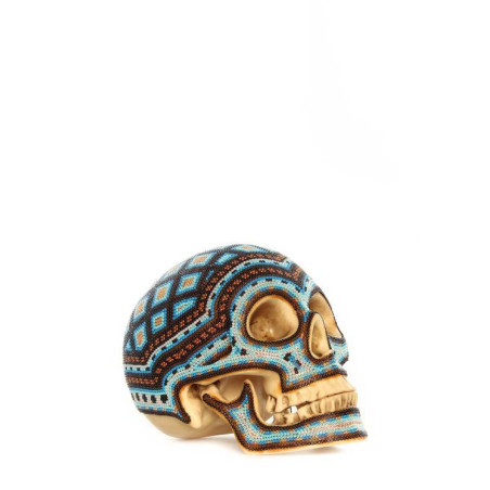 Our exQuisite Corpse - Skull “Geometr Blu”