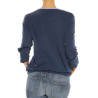 T-Shirt “Primula“ Luis Trenker blue