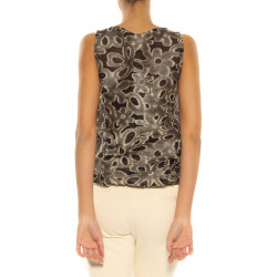 Top Jijil black-beige