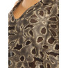 Top Jijil black-beige