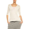 T-Shirt ”Double” Majestic Filatures light grey