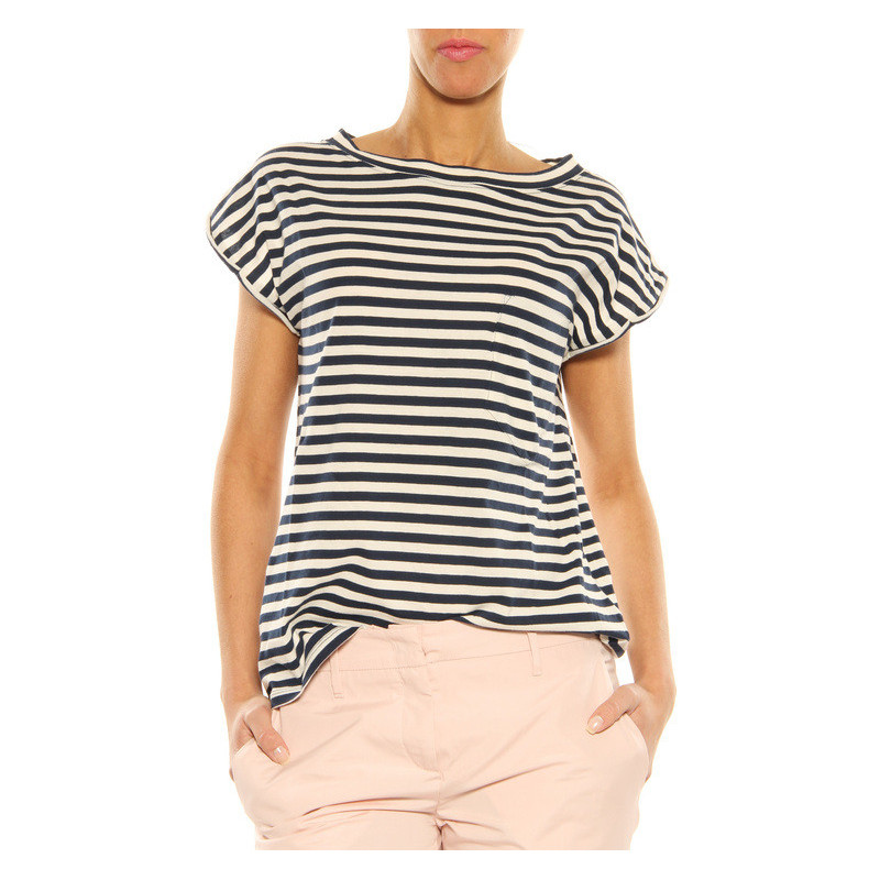 T-Shirt Jucca cream-blue