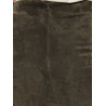 Leather skirt ”Constellation” Oakwood grey