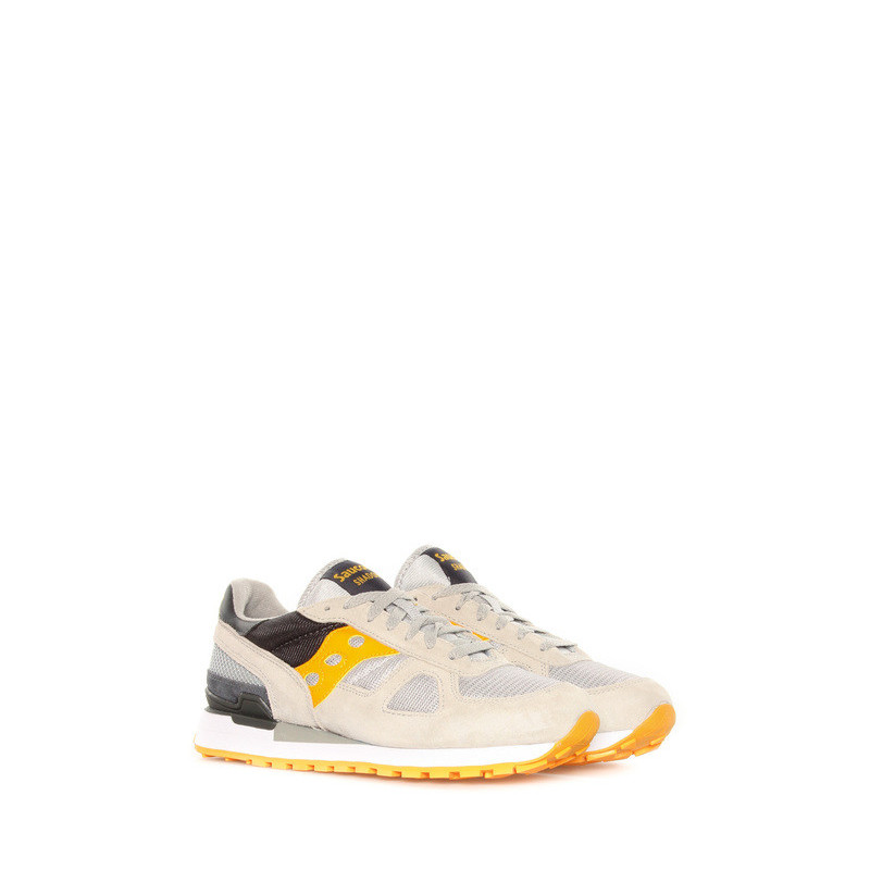 Sneakers “Shadow“ Saucony grey-dark yellow
