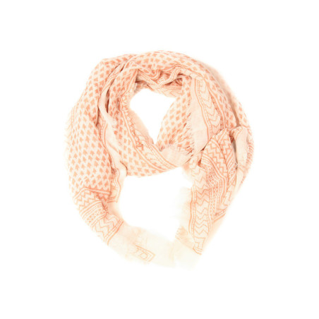 Scarf Maison Scotch dark blue-cream
