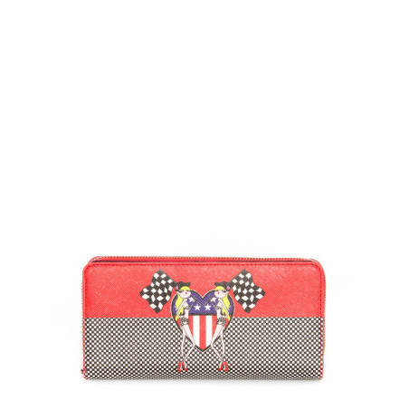 Wallet Moschino Love red