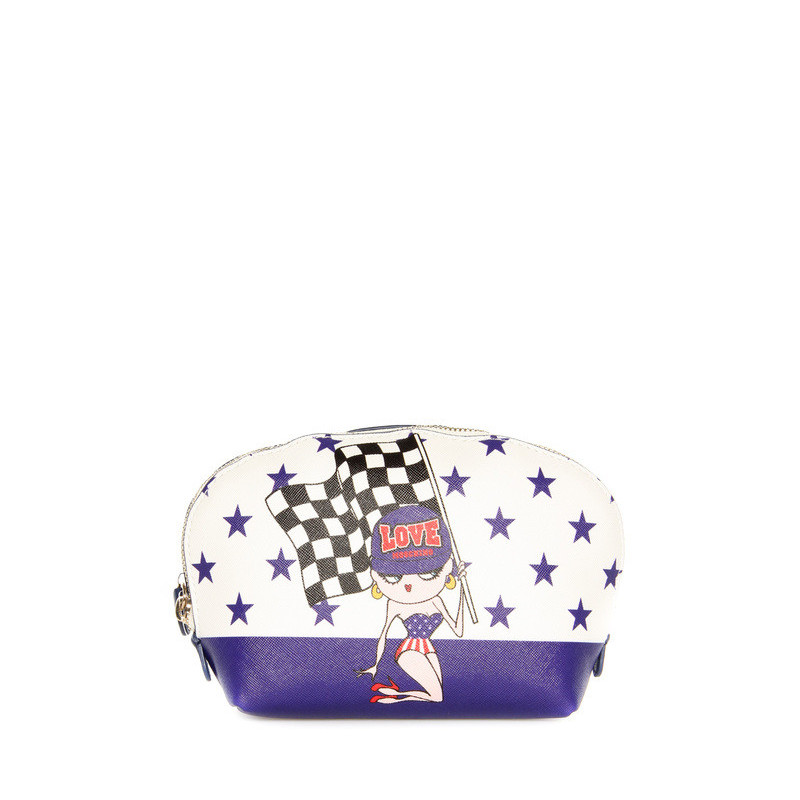 Purse Moschino Love purple