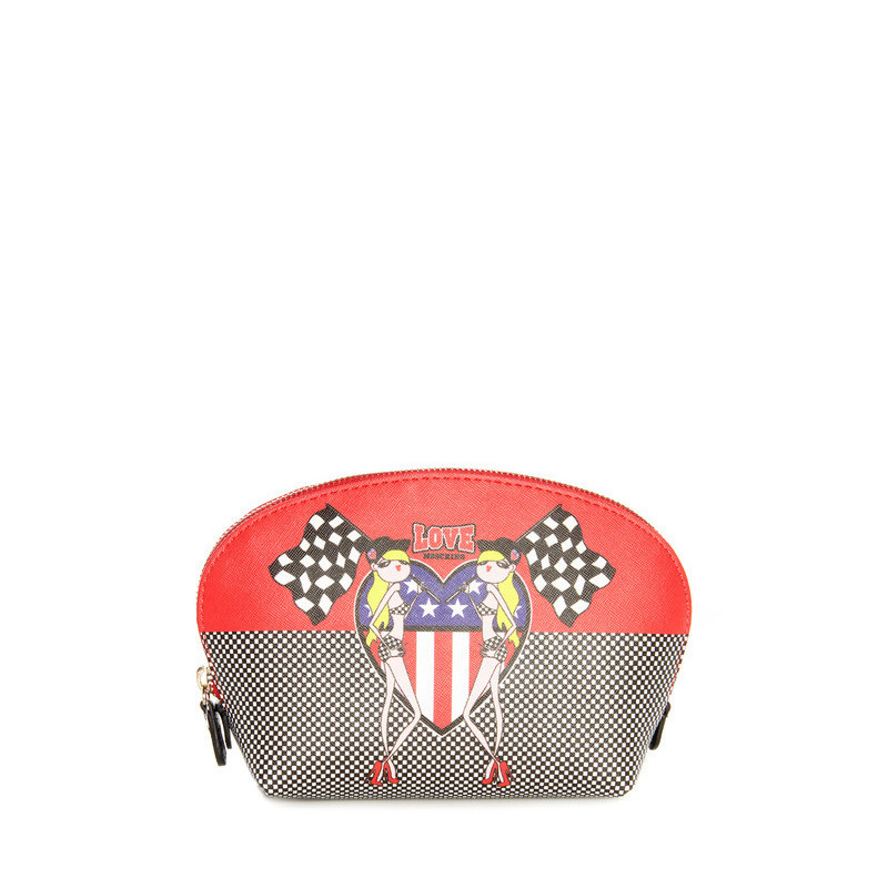 Purse Moschino Love red