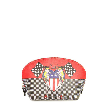 Purse Moschino Love red