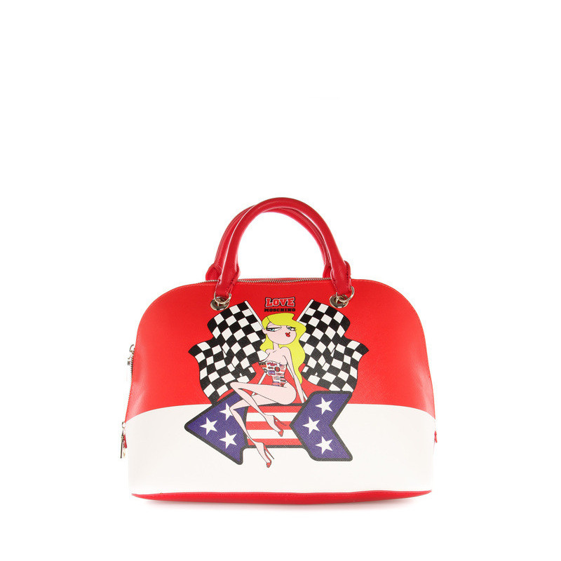 Bag Moschino Love red