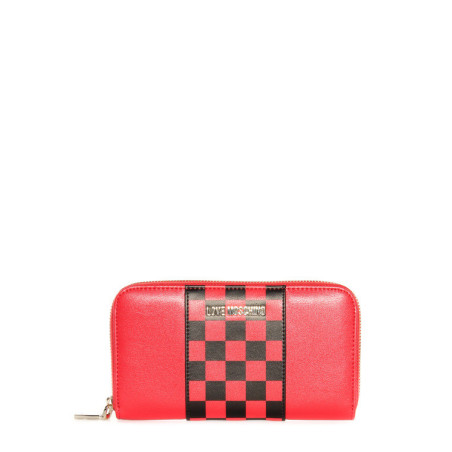 Wallet Moschino Love red
