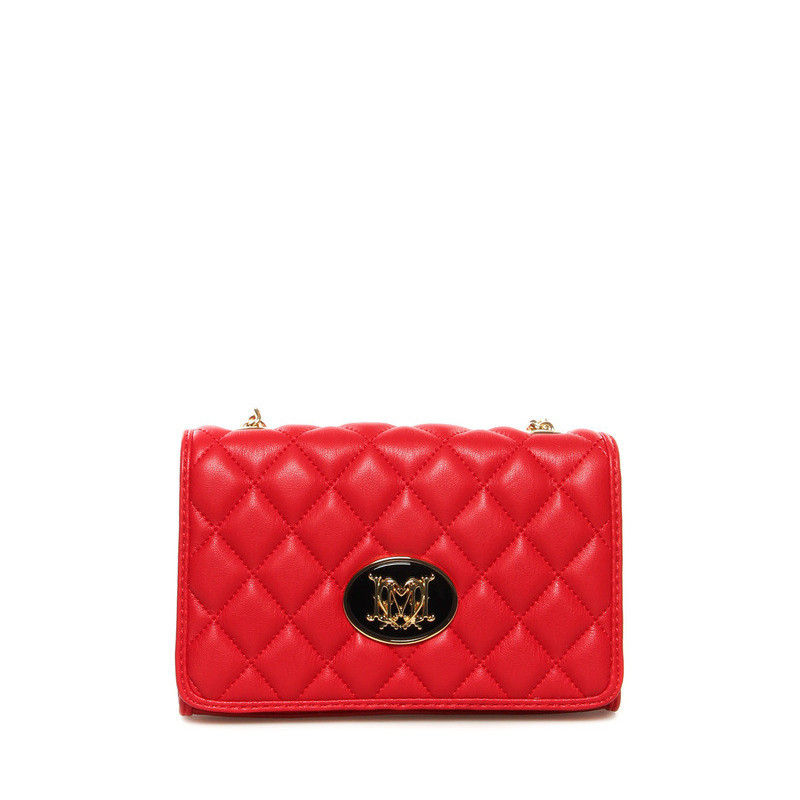 Shoulder bag Moschino Love red