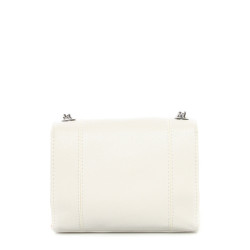 Shoulder bag Moschino Love white