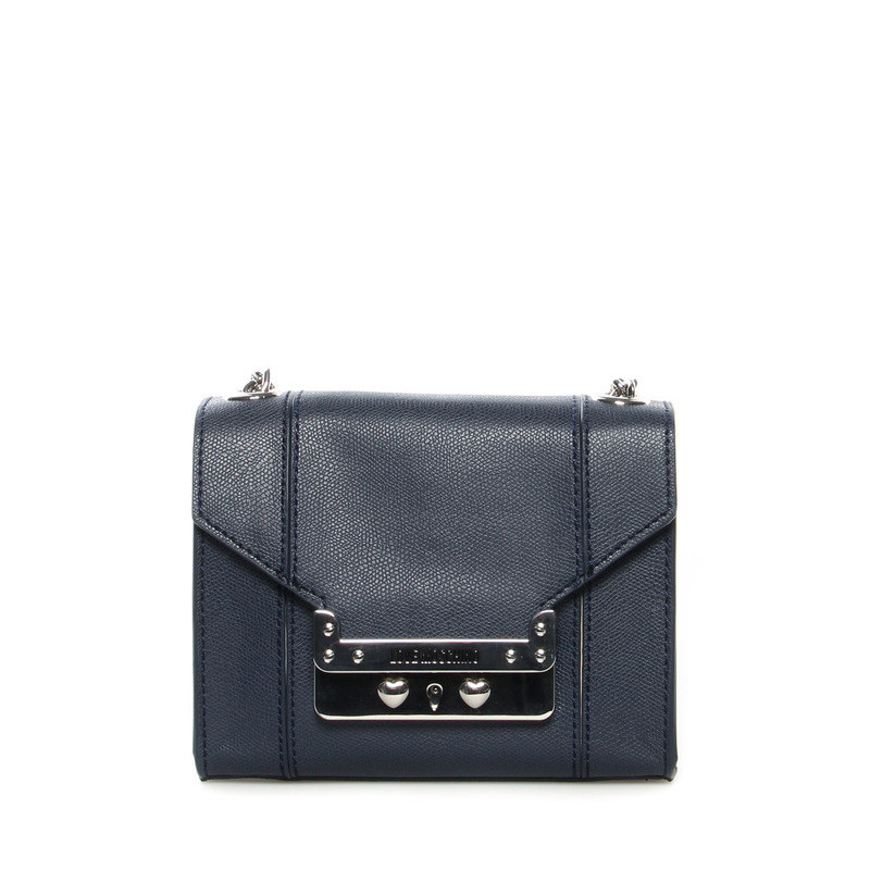 Shoulder bag Moschino Love blue