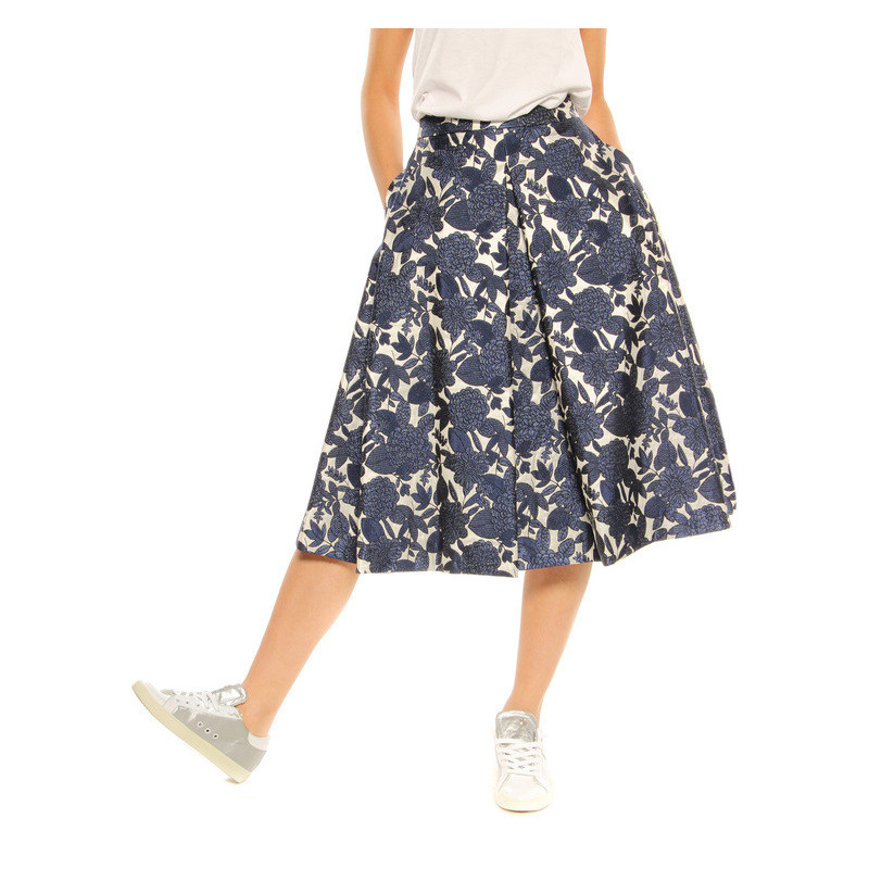 Skirt Ki 6? Who are you? blue