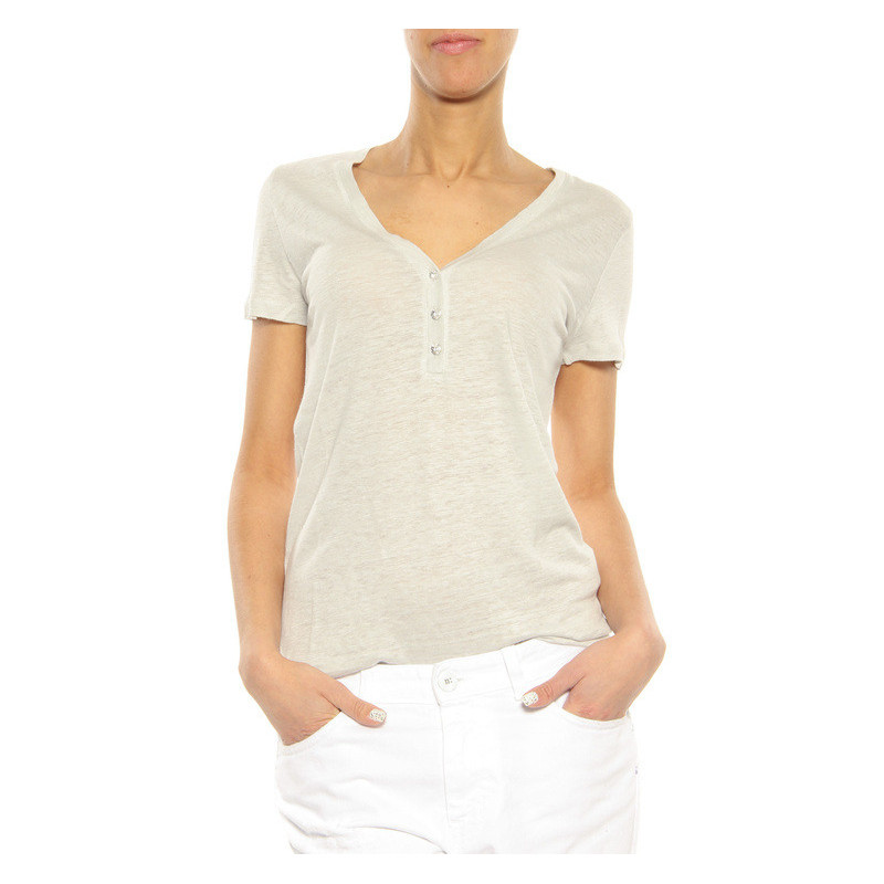 T-Shirt Majestic Filatures grey