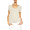 T-Shirt Majestic Filatures grey