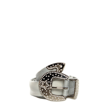 Belt Orciani ice blue