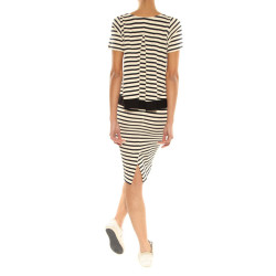 T-Shirt Jucca cream-blue