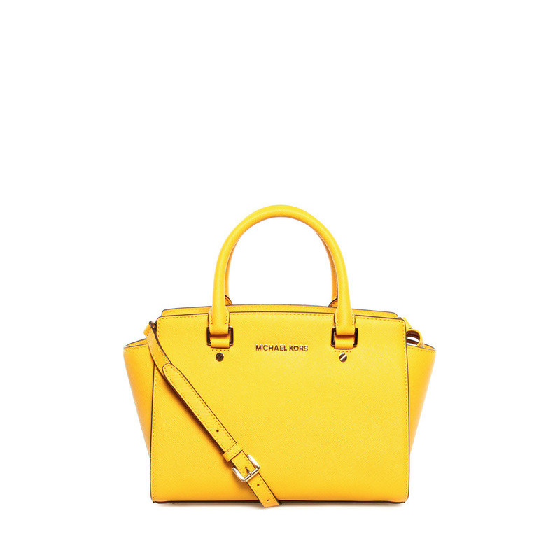 Bag ”Selma” medium Michael Kors yellow