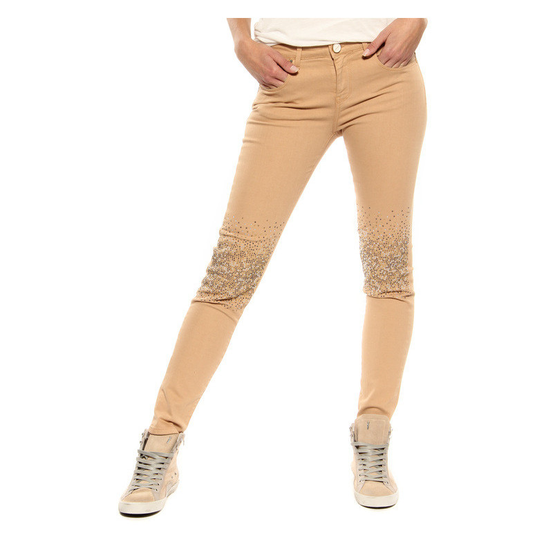 jeans Pinko beige