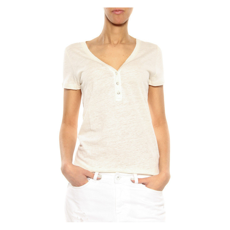 T-Shirt Majestic Filatures cream
