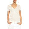 T-Shirt Majestic Filatures cream